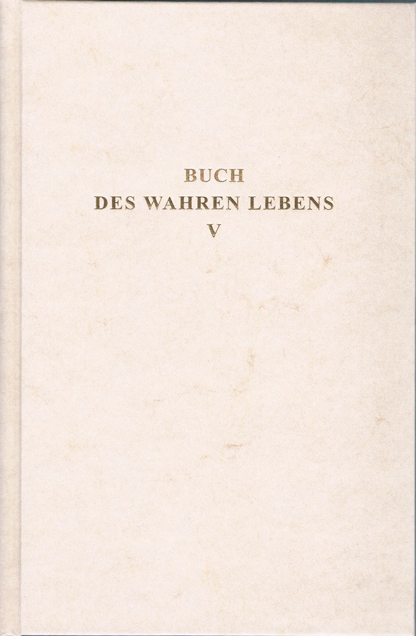 Bild von Buch des wahren Lebens Band V