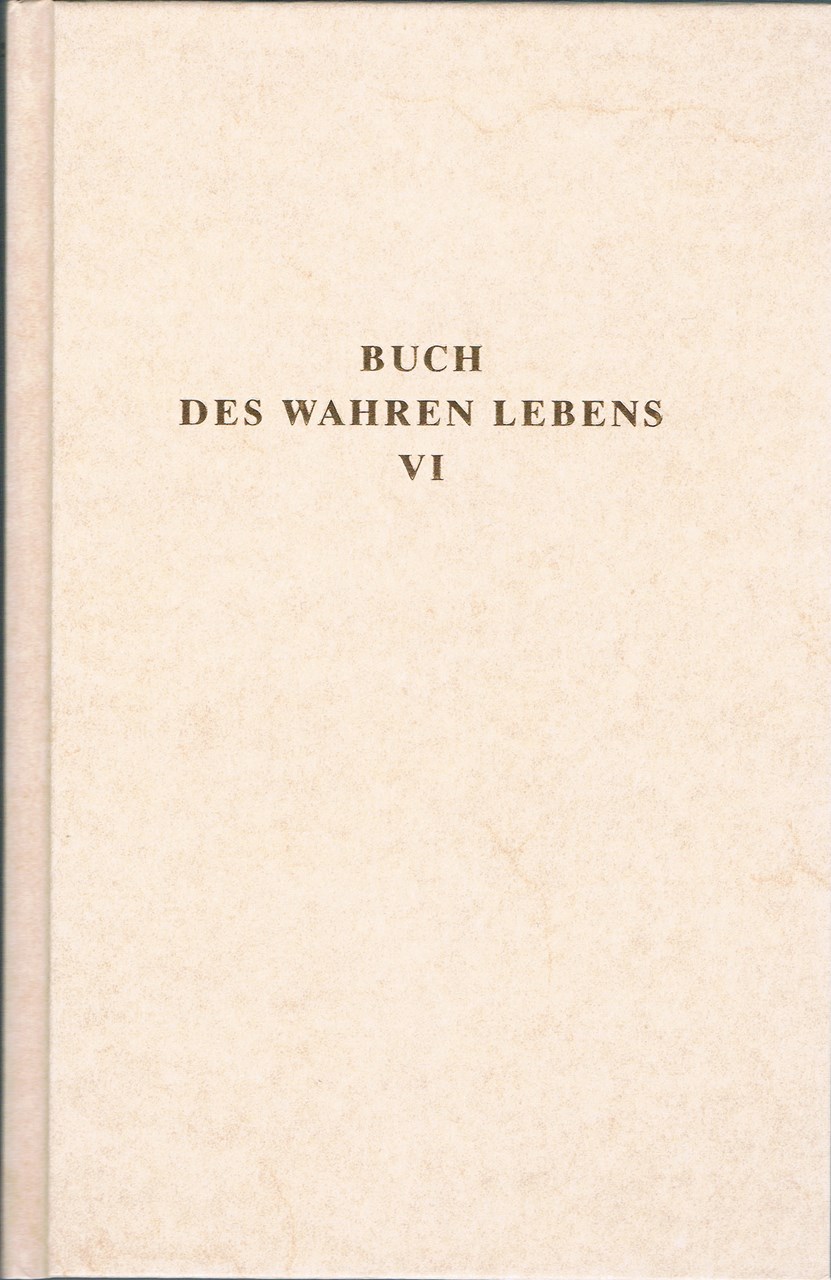 Bild von Buch des wahren Lebens Band VI