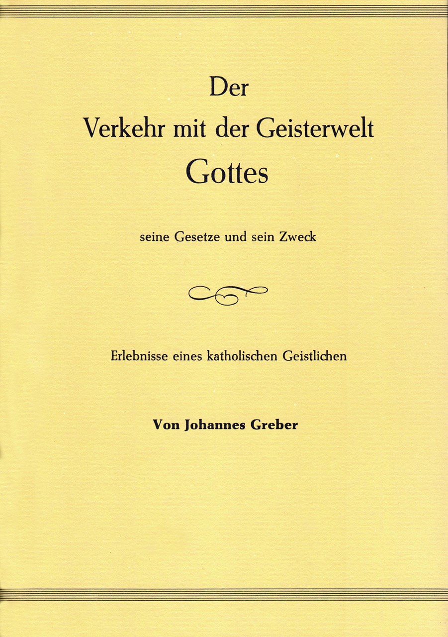 Bild von Der Verkehr mit der Geisterwelt Gottes