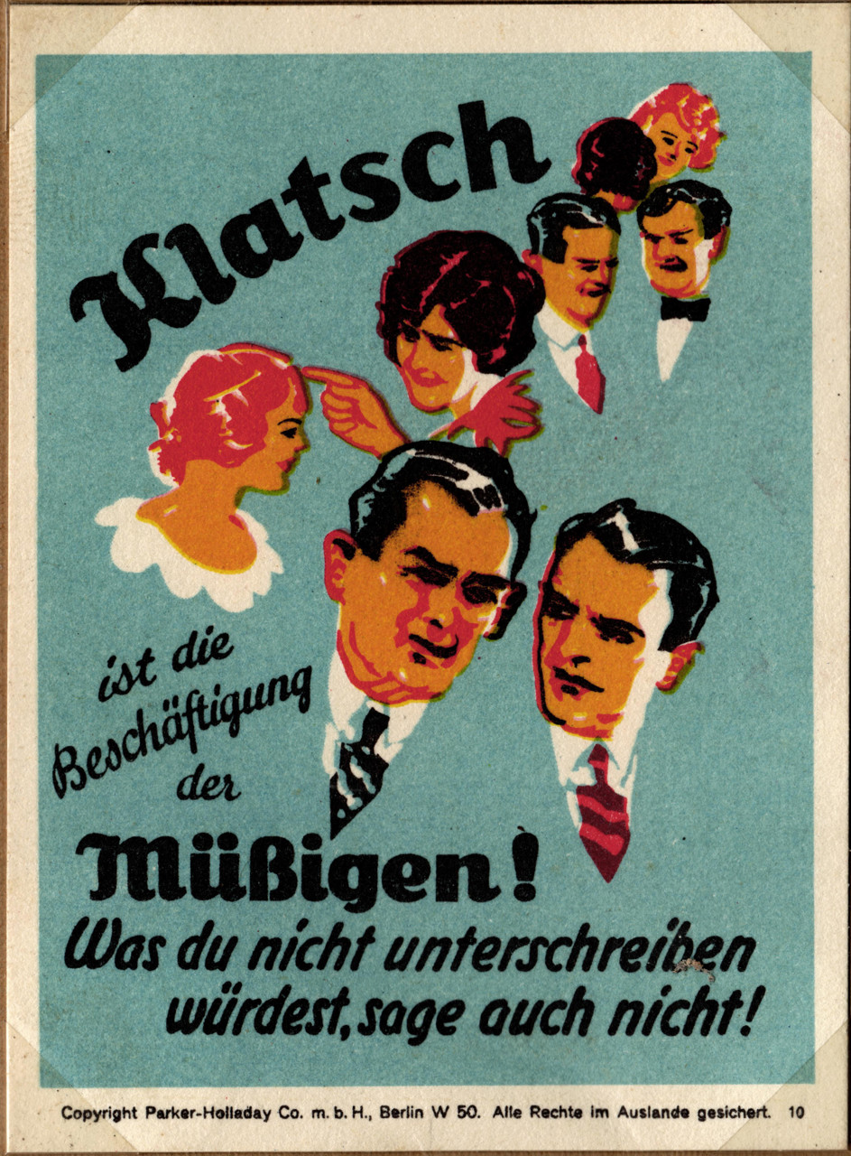 Bild von Mappe mit 52 Plakatmotiven Parker & Holiday